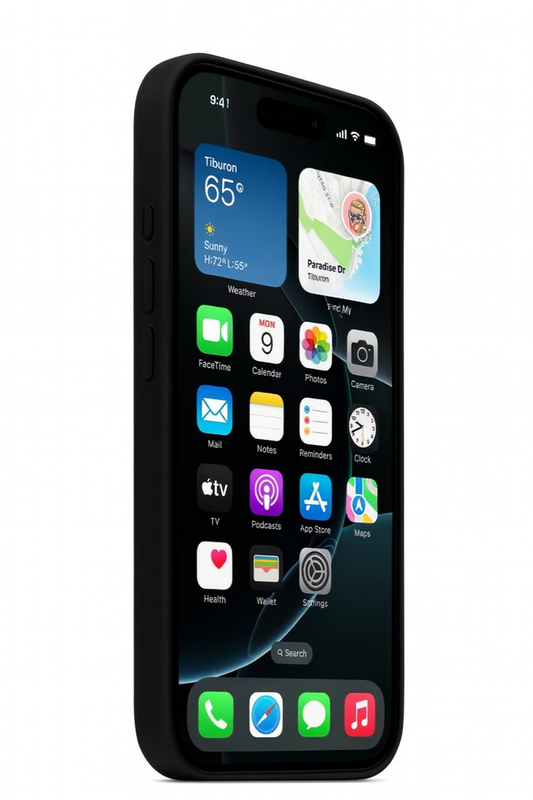 Husa din silicon pentru Iphone 14 Negru