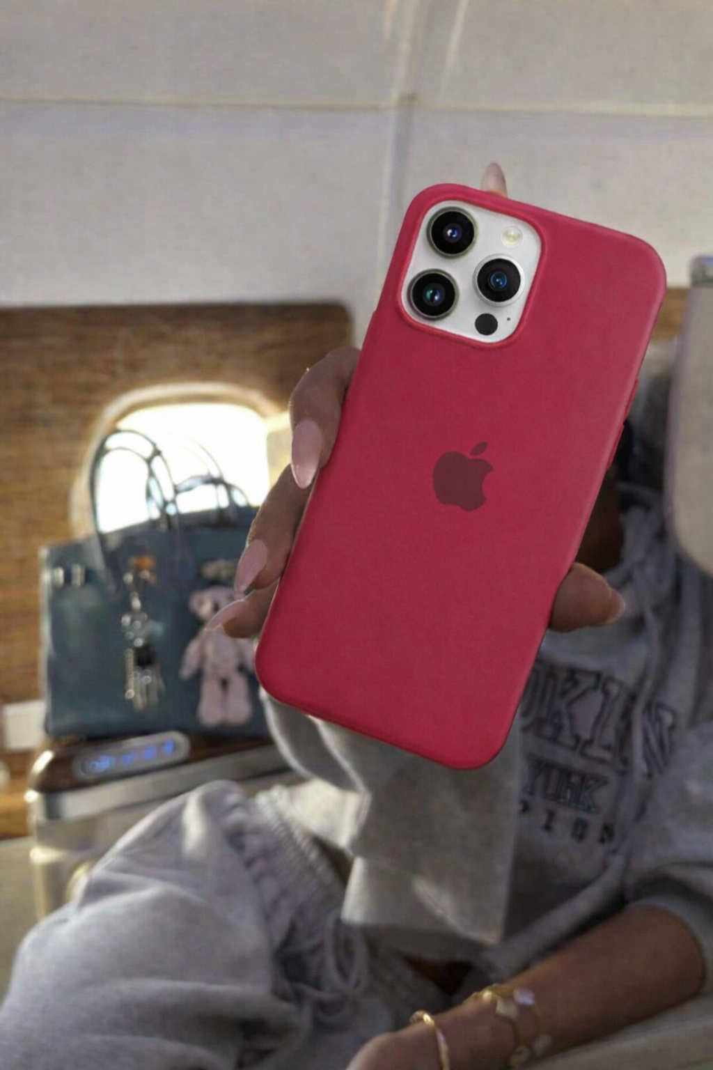 HUSĂ SILICON ELITE ROSE RED