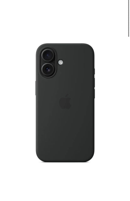 Husa din silicon pentru Iphone 16 Negru