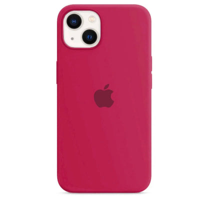 Husa din silicon pentru Iphone 14 Rose Red