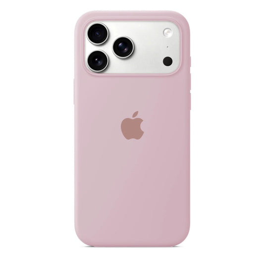 Husa din silicon pentru Iphone 17 pro max pink