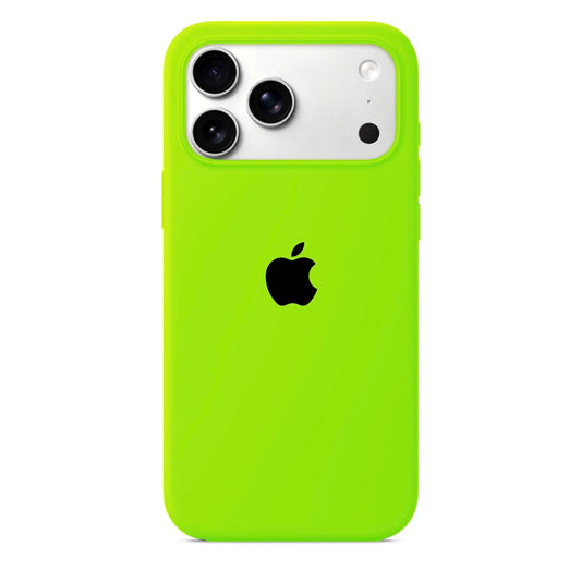 Husa din silicon pentru Iphone 17 pro crazy green