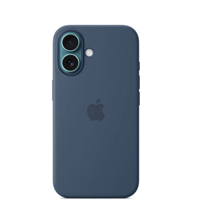 Husa din silicon pentru Iphone 16 Dark blue