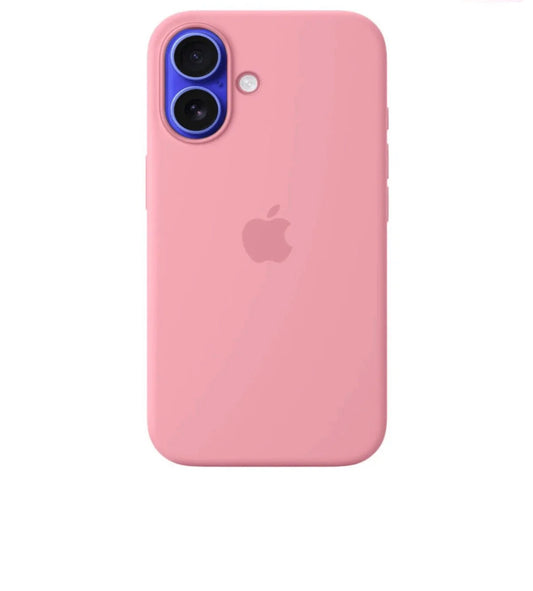 Husa din silicon pentru Iphone 16 pink