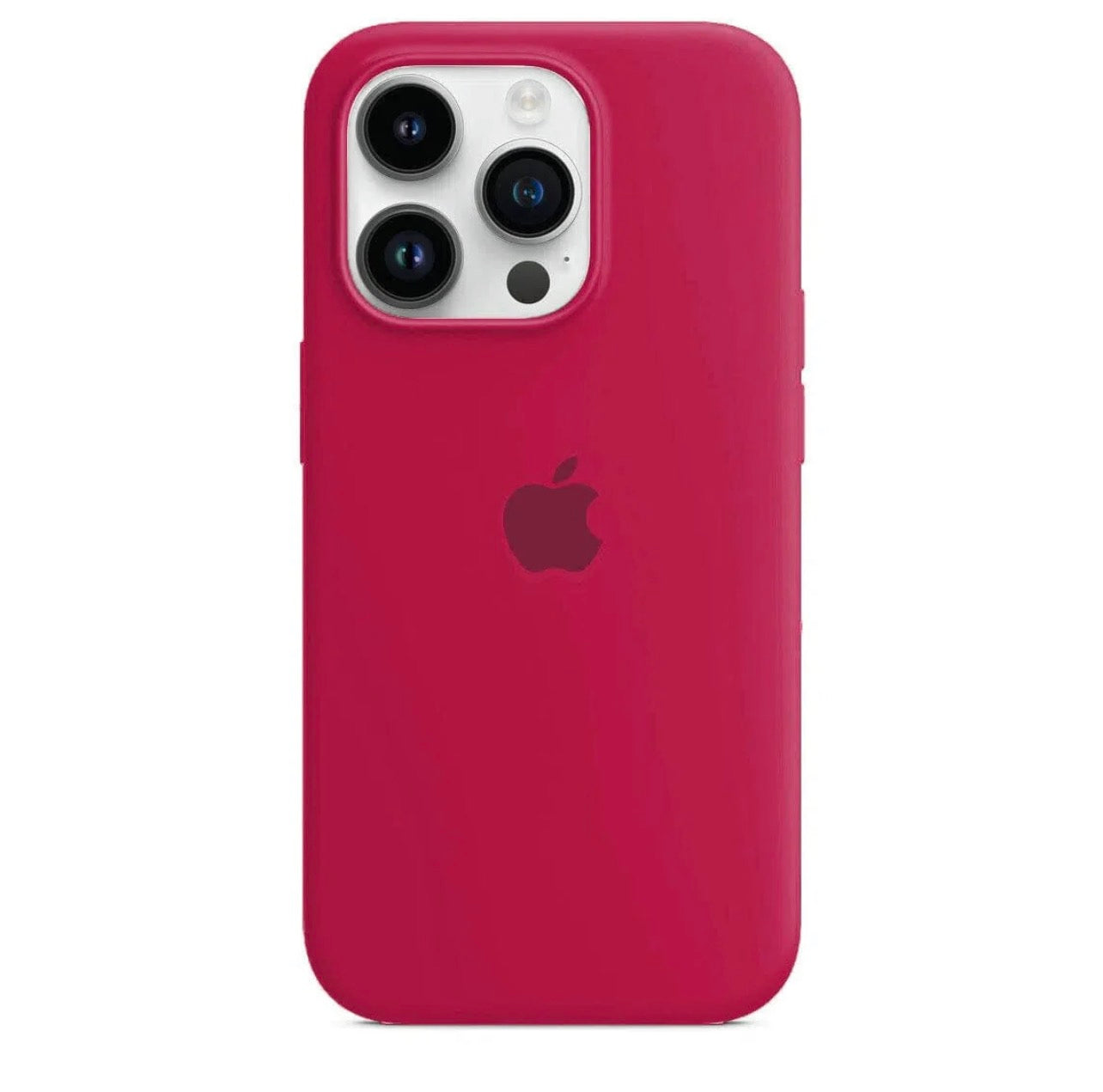 Husa din silicon pentru Iphone 14 pro max  Rose Red