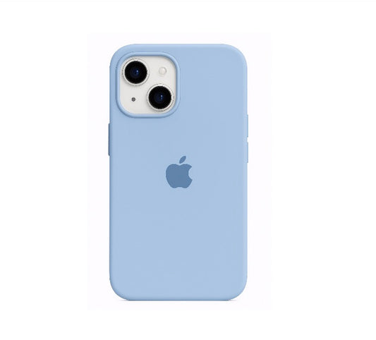 Husa din silicon pentru Iphone 14 baby blue