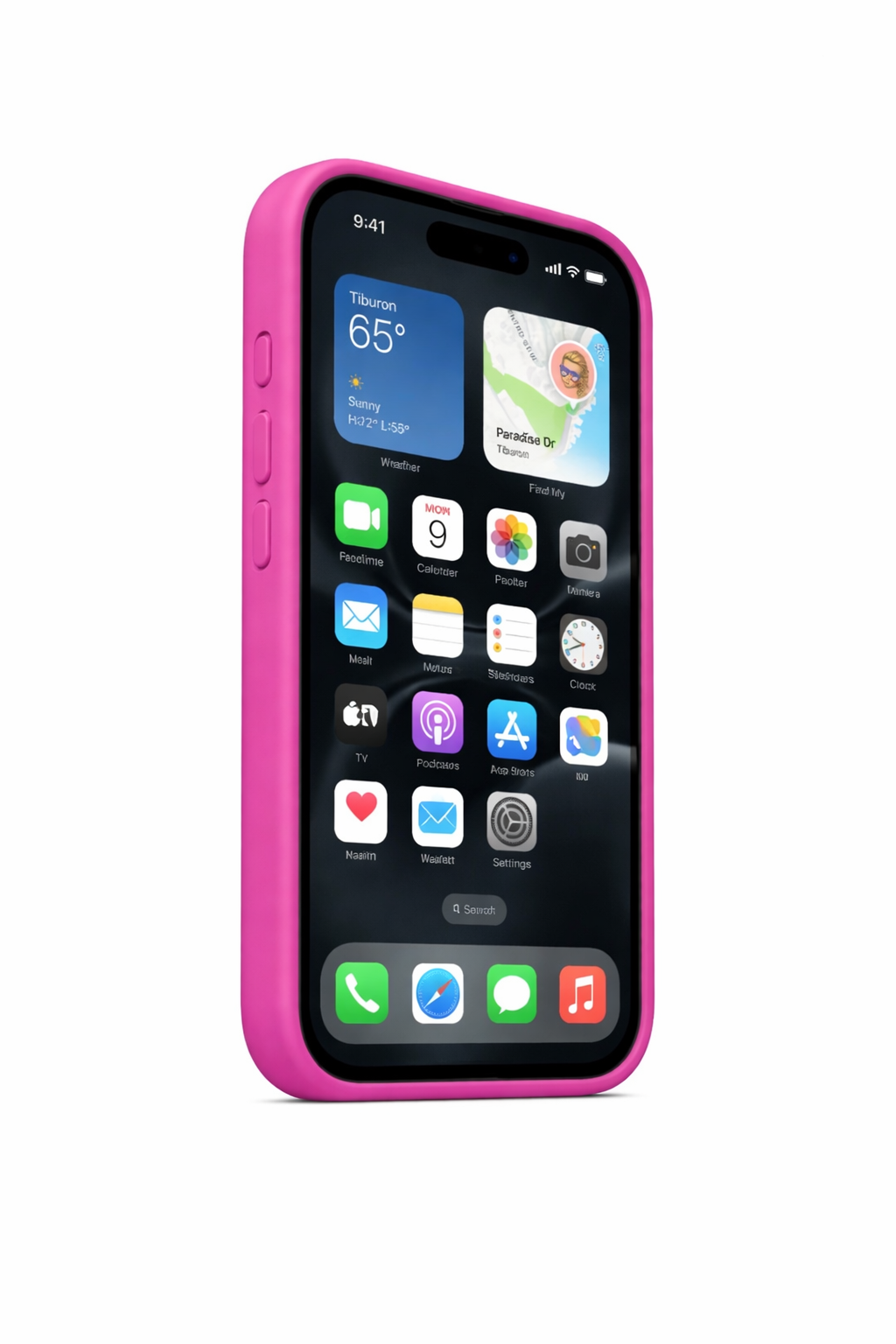 Husa din silicon pentru Iphone 14 pro max  Dragon fruit